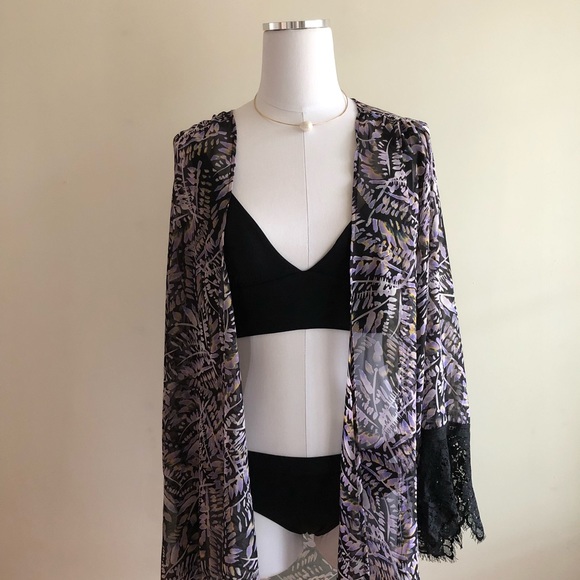 Eight Sixty Tops - Eight Sixty Sheer Kimono